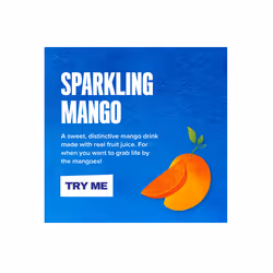 Rubicon sparkling mango 24 x 330