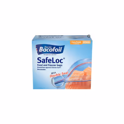 Bacofoil Safeloc Food and Freezer Small Bags, 216 Pack