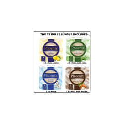 72 Rolls Variety Pack 3 Ply Toilet Rolls