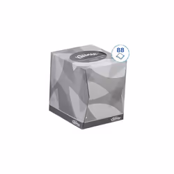 Facial Tissue Cube 8834 2 Ply Boxed Tissues 12 Tissue Boxes x 88 White Facial Tissues 1056 sheets