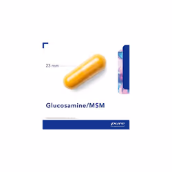 GlucosamineMSM Dietary Supplement Support for Healthy Joint Function and Tissues with Ginger and Turmeric 60 Capsules