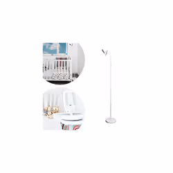 Air 360 Round Base The Universal Freestanding Baby Monitor Holder Baby Video Monitor Shelf with Flexible Hose Camera Stand fo ...