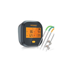 IBBQ4T Wireless BBQ Thermometer Rechargeable WiFi Cooking Thermometer with 4 Probes Timer High Low Alarm BBQ Digital Thermometer WiFi BBQ Meat