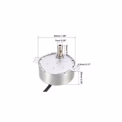Synchronous Motor AC 220240V 1012RPM 5060Hz CCWCW 4W Reduction Gear Motor
