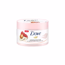 Exfoliating Body Scrub Pomegranate Seeds and Shea Butter Scent 225ml Pack of 2