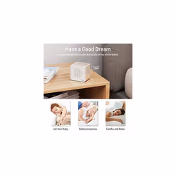 White Noise Machine RENPHO Sound Machine for Sleeping BabyAdult with 36 Soothing Natural Sounds TimerMemory Functions Privacy Noise Cancelling for