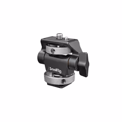 New Version SMALLRIG Camera Monitor Mount with Cold Shoe Adapter 360 Swivel and 180 Tilt Adjustable Monitor Holder with Thumb ...