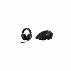 G Pro X Over Ear Gaming Headset Black Logitech G G502 Hero Lightspeed 11Button Gaming Mouse Black