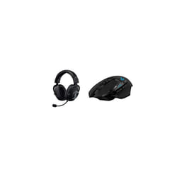 G Pro X Over Ear Gaming Headset Black Logitech G G502 Hero Lightspeed 11Button Gaming Mouse Black