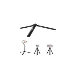 Metal Mini Tripod Desktop Tabletop Stand Compact Tripod Compatible with Crane M2 Smooth Q2 Gimbal Handle Grip Stabilizer and All Cameras
