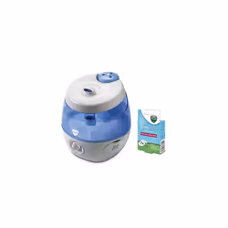 Sweet Dreams Cool Mist Humidifier with Image Projector and Rosemary Lavender Vapo Pads Refill Bundle