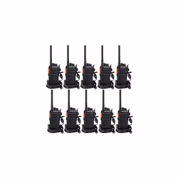 RT24 Walkie Talkie PMR446 License Free Professional Two Way Radio 16 Channels VOX Scan Monitor 2 Way Radio with USB Charger B ...