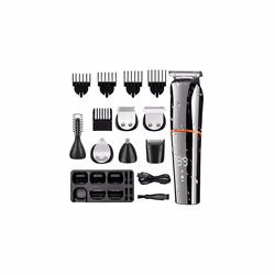 Beard Trimmer for Men Hair Clippers Body Mustache Nose Hair Groomer Cordless Precision Trimmer 6 in 1 Grooming Kit Waterproof ...