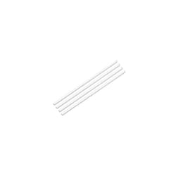 3mmx200mm Transparent Clear Solid Acrylic Round Rod PMMA Bar 4pcs