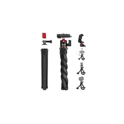 Camera Flexible Travel Tripod with Remote Shutter Mount Adapter for Hero 11 10 9 8 Hidden Phone Holder with Cold Shoe 14 Screw for Magic Arm Bendable