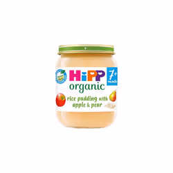 Rice Pudding with Apple Pear Baby Food Jar 7 Months 6 x 160g
