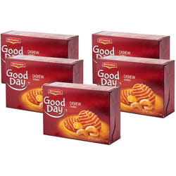 Britannia Good day Cashew nuts Cookies 216g - Pack of 5