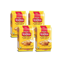 Britannia Wheat Rusk 610g - Pack of 4