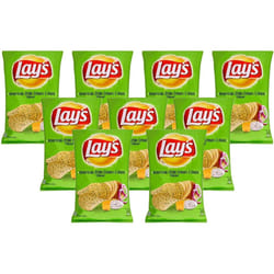 Lays American Cream & Onion 50g - Pack of 9