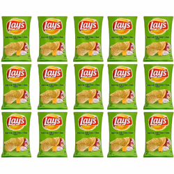 Lays American Cream & Onion 50g - Pack of 15