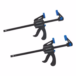 Silverline 250115 Mini Clamps 150 mm - Pack of 2 - 250115