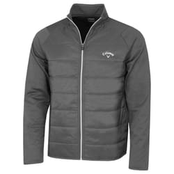 Callaway Golf Mens 2022 Wind Resistant Puffer Full Zip Padded Jacket - 4XL, Quiet Shade