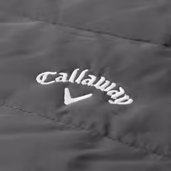 Callaway Golf Mens 2022 Wind Resistant Puffer Full Zip Padded Jacket - 4XL, Quiet Shade