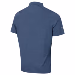 Callaway Golf Mens Classic Jacquard Stretch Moisture Wicking Polo Shirt - S, Peacoat