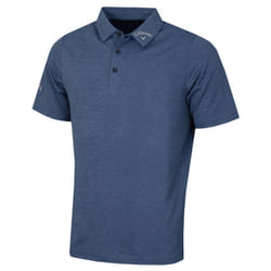 Callaway Golf Mens Classic Jacquard Stretch Moisture Wicking Polo Shirt - M, Peacoat