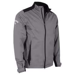 Callaway Golf Mens Stormlite II Waterproof Swing Tech Adjustable Jacket - L, Quiet Shade
