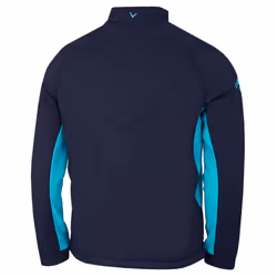 Callaway Golf Mens Mixed Media Insulated Swing Tech Thermal Jacket - M, Peacoat