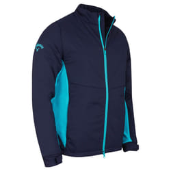 Callaway Golf Mens Mixed Media Insulated Swing Tech Thermal Jacket - XXL, Peacoat