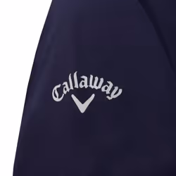 Callaway Golf Mens Full Zip Windproof Water Resistant Colour Block Jacket - L, Peacoat Heather