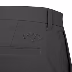 Callaway Golf Mens Chev Tech II Light Active Stretch Waistband Shorts - 38" Waist, Asphalt