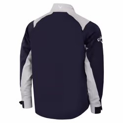 Callaway Golf Mens Stormlite II Waterproof Swing Tech Adjustable Jacket - XL, Peacoat/Pearl Blue