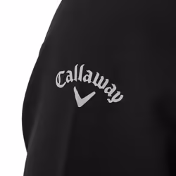 Callaway Golf Mens Premium SwingTech Water Resistant Golf Wind Jacket - L, Caviar