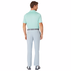 Callaway Golf Mens 2025 Swingtech Solid Stretch Moisture Wicking Polo Shirt - M, Neptune Green