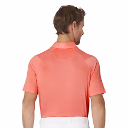 Callaway Golf Mens 2025 Swingtech Solid Stretch Moisture Wicking Polo Shirt - S, Strawberry Pink
