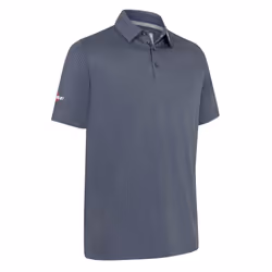 Callaway Golf Mens 2025 Odyssey Print Moisture Wicking Stretch Golf Polo Shirt - XL, Caviar