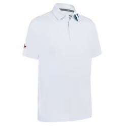 Callaway Golf Mens 2025 Odyssey Print Moisture Wicking Stretch Golf Polo Shirt - XL, Bright White