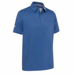 Callaway Golf Mens 2025 Odyssey Print Moisture Wicking Stretch Golf Polo Shirt - XXL, Peacoat