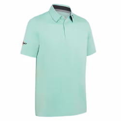 Callaway Golf Mens 2025 Chev Odyssey Moisture Wicking Recycled Polo Shirt - L, Neptune Green