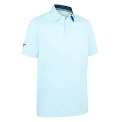 Callaway Golf Mens 2025 Chev Odyssey Moisture Wicking Recycled Polo Shirt - XL, Arctic Paradise