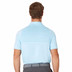 Callaway Golf Mens 2025 Chev Odyssey Moisture Wicking Recycled Polo Shirt - XXL, Arctic Paradise