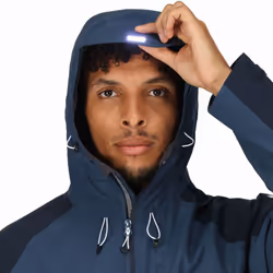 Regatta Mens Britedale Waterproof Walking Rain Jacket Coat - Blue Wing Navy - S, Blue Wing Navy