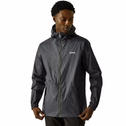 Regatta Mens Pack-It III Waterproof Outdoor Walking Packaway Jacket - 3XL, Seal Grey