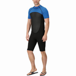 Regatta Mens Light Weight Quick Drying Warm Water Sports Surfing Short Wetsuit - S/M, Oxford Blue
