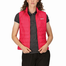 Regatta Womens Hillpack Quilted Lightweight Insulated Jacket Bodywarmer Gilet - 8, Pink Potion