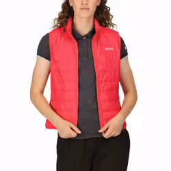 Regatta Womens Hillpack Quilted Lightweight Insulated Jacket Bodywarmer Gilet - 14, Pink Potion