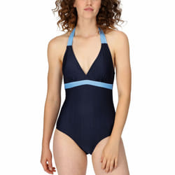 Regatta Women Flavia Holiday Summer Swim Swimming One Piece Costume - 8, Navy